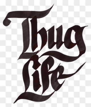 Thug Life Text Png Clipart