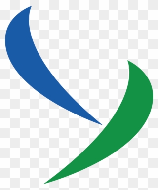 Favicon Blue&green 12 Feb 2019 - Crescent Clipart