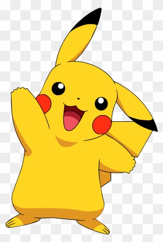 Pikachu Clipart Bye - Pikachu With No Background - Png Download