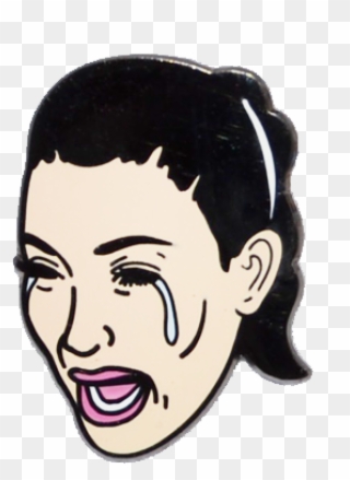 595 X 595 9 - Kimmy K Crying Emoji Clipart
