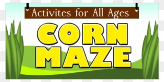 Blank Corn Maze Vinyl Banner - Graphic Design Clipart