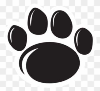 Penn State Paw Print Black With Outline Png Penn State - Penn State Paw Print Png Clipart