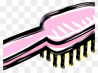 Brush Clipart Hair Brush - Hair Brush Clip Art - Png Download