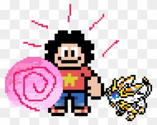 Steven Universe - Steven Pixel Art Clipart