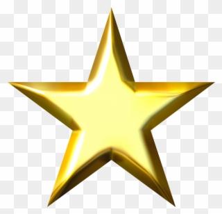 "go Gold" To Make Your Complaint As Strong As Possible - Gold Star Clipart