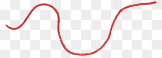 Red Line Polyvore Moodboard Filler - Red Yarn Clipart