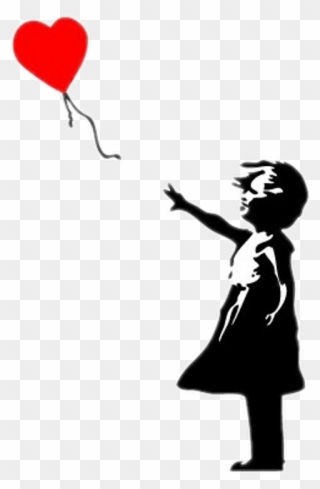 Banksy Balloon Girl Clipart