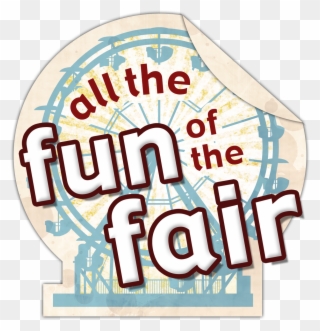 All The Fun Of The Fair Is On The Menu Along With Some - Poster Clipart