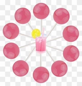 Pink Lemonade Lollipop - Project Management 10 Knowledge Areas Pmi Clipart