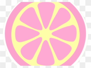 Jar Clipart Pink Lemonade - Pink And Yellow Lemon - Png Download