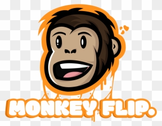 Logo For Monkey Flip - Illustration Clipart