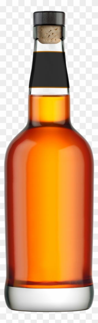 Whiskey Transparent - Clip Art Whiskey Bottle - Png Download