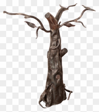 Brutalist Tree Sculpture Table Base Chairish - Driftwood Clipart