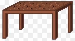 Purlio Front Table - Pixel Art Table Png Clipart