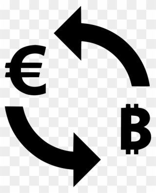 Png File Svg - Exchange Rate Bitcoin Euro Clipart
