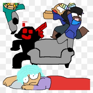 Watch Out Here Comes Owen - Sleepover Clipart