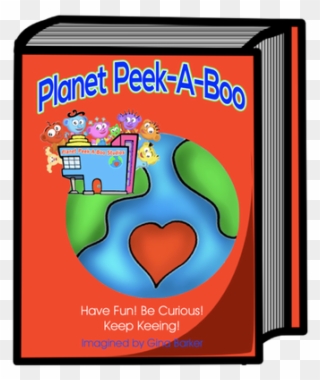 Planet Out Of Book Front Cover With Studio - Heart Clipart