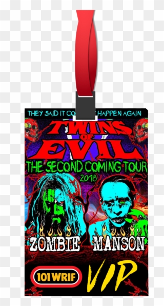 Rob Zombie Marilyn Manson 2018 Tour Clipart