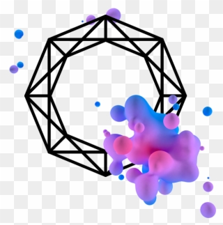 The Future Of Lottery - Geometric Wall Clock Clipart
