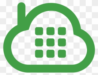 Svg - Cloud Telephone Clipart