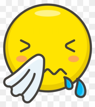 Sneezing Face Emoji - 卡通 感冒 圖案 Clipart