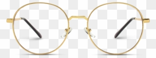 Transparent Circle Glasses - Macro Photography Clipart