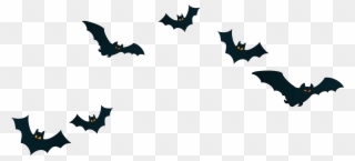 Oh Oh Looks Like We Will Have To Go Through - Halloween Bats Png Clipart