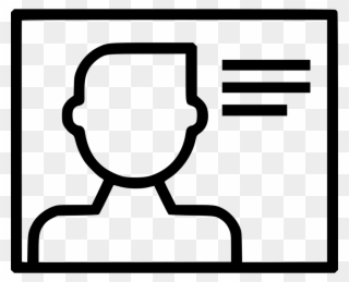 Man Profile Description Comments - Scalable Vector Graphics Clipart