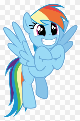 Excited Png - Rainbow Dash Excited Clipart