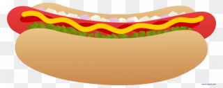 Download Hot Dog Clip Art - Hot Dog Clipart Png Transparent Png