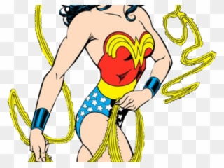 Wonder Woman Clipart Person - Wonder Woman Comic Full Body - Png Download