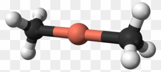 Dimethylcuprate Anion From Xtal 3d Balls - Cation Clipart
