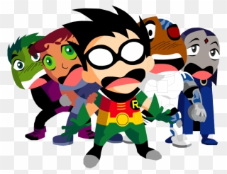 Cartoon Network Teen Titans Games Funny Pic Wallpaper - Teen Titans Png Clipart