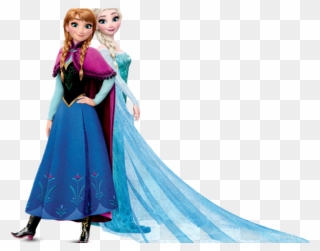Frozen Clipart Elsa Anna - Frozen Anna And Elsa No Background - Png Download