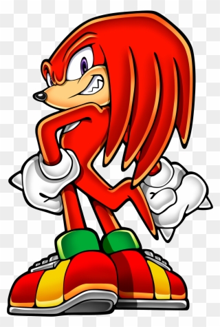 2094 X 3111 4 - Knuckles The Echidna Clipart