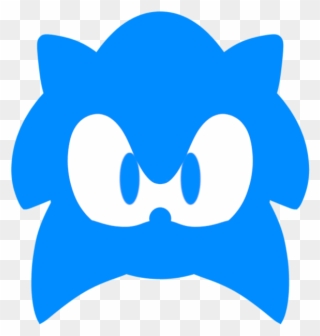 Sonic Head Png - Classic Sonic Icon Clipart