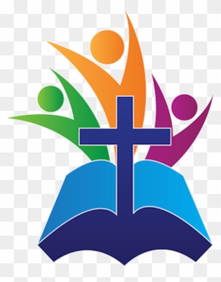 Moderator - Logo Church People Bible Cross Clipart