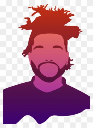 Weeknd Sticker - Weeknd Silhouette Clipart