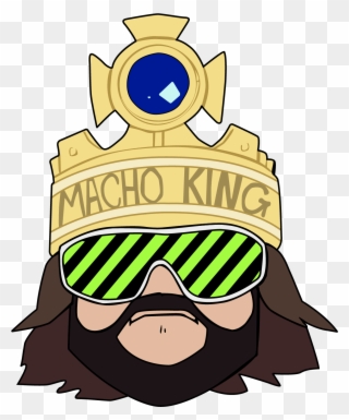 Macho King - Randy Savage Macho King Art Clipart