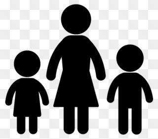 Fatherless Family - Free Material - Pictogram - Children Pictogram Clipart