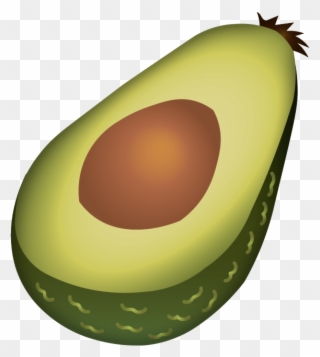 Emoji3 - Avocado Iphone Emoji Png Clipart