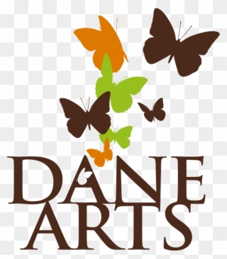 3 Color Stacked Logo - Dane Arts Clipart