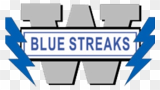 Woodstock Blue Streaks - Woodstock High School Clipart