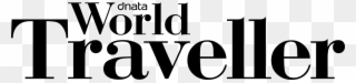 Cropped World Traveller Mag Logo Black - World Traveller Magazine Logo Clipart