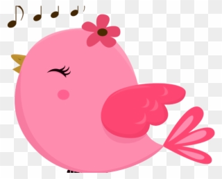 Fence Clipart Cute Pink - Bird Background Transparent Clipart Png