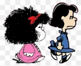 Mafalda Sticker - Snoopy Vignette Divertenti Clipart
