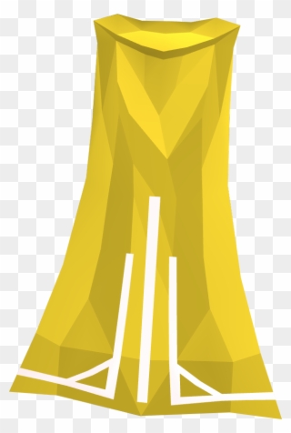 608 X 905 3 - Yellow Cape Png Clipart