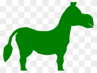 Scorpion Clipart Donkey - Donkey From Shrek Silhouette - Png Download