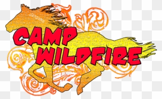 Camp Wildfire Logo - Illustration Clipart