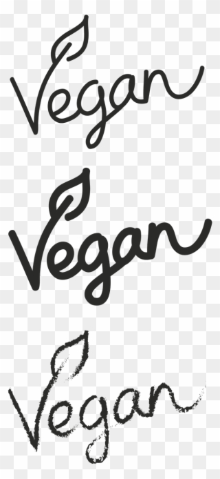 What Do Vegans Eat - رسم ع اليد بالقلم الجاف Clipart